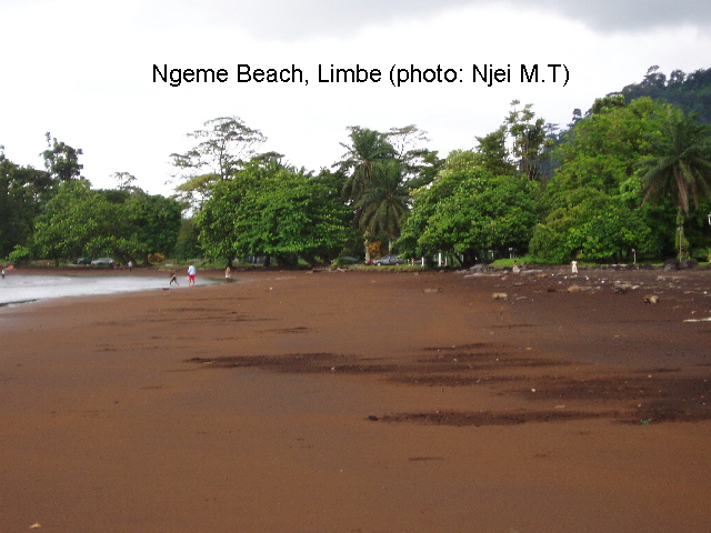 Beach at Limbe (photo: Njei M. T)
